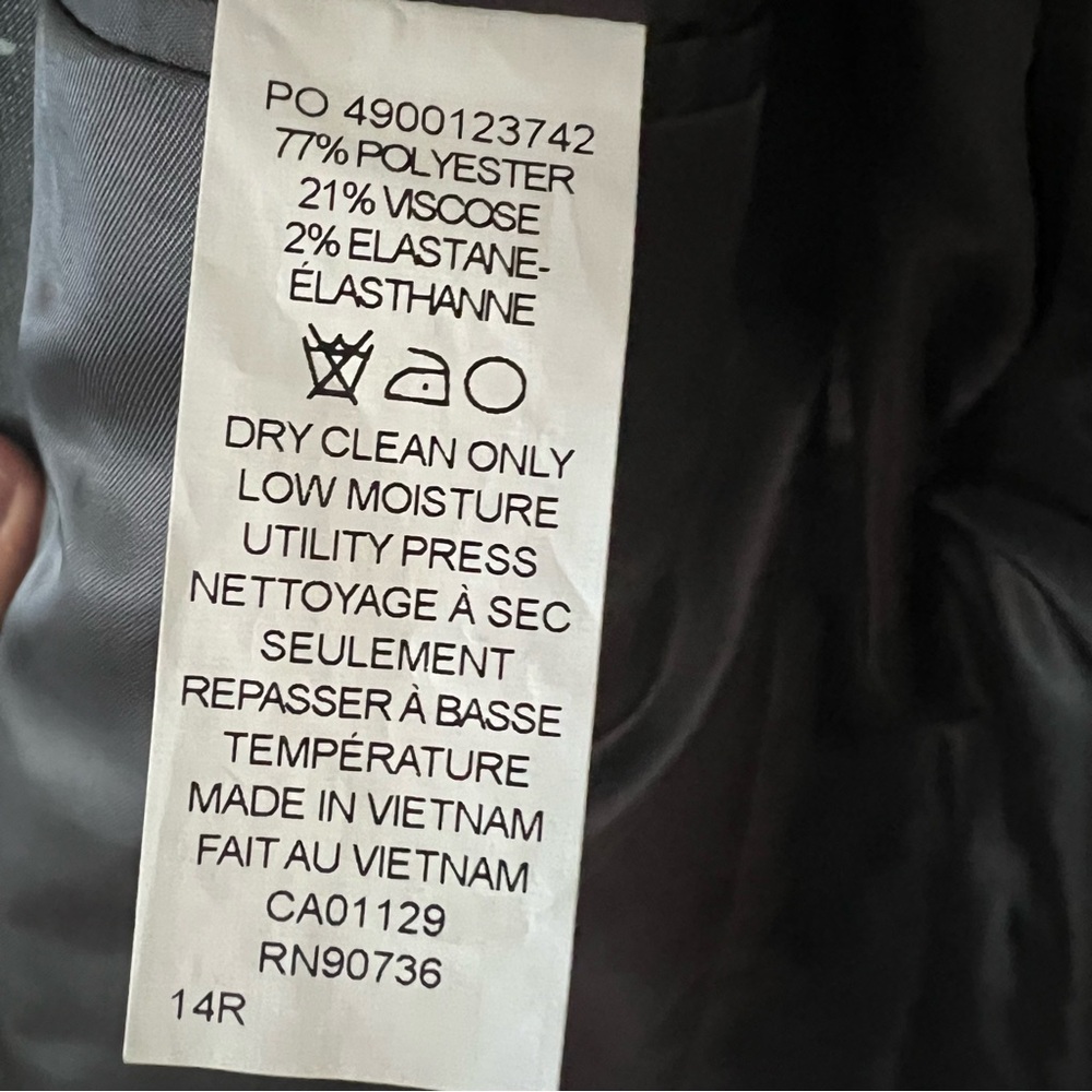 Michael Strahan Boys 14 Grey Suit Jacket Pants Formal Gray Wedding Event Church - Picture 7 of 16